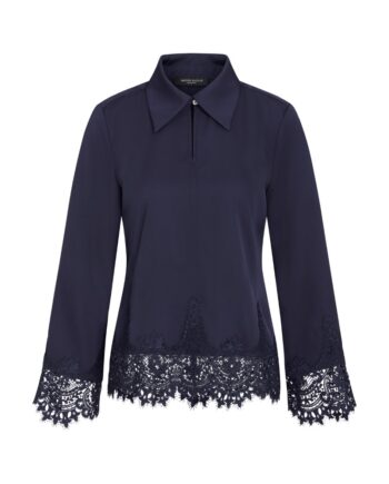 Bruuns Bazaar   Bluse   Women Cedarsbbelaina Blouse   Navy
