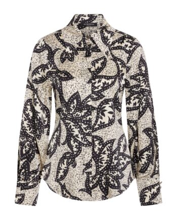 Bruuns Bazaar   Skjorte   Women Floretbbelas Shirt   Sand Print