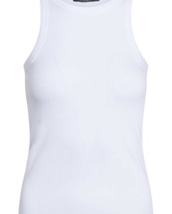 Bruuns Bazaar   Top   Katy Rib Tank Top   White