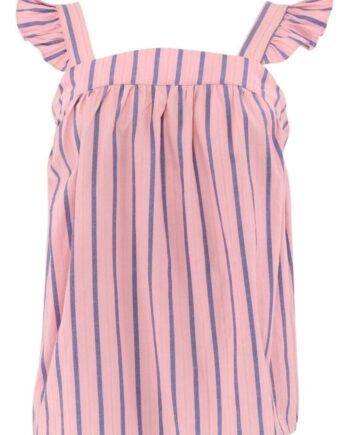 Continue   Top   Lulu Bow Top   Stribe Pink