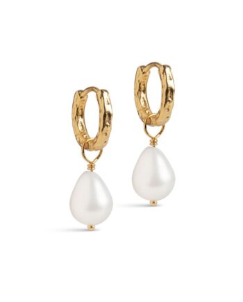 Enamel   øreringe   Hoops Significant Pearl   Pearls