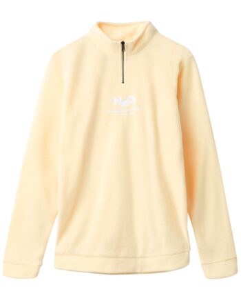 H o   Fleece   Blåvand Ii Fleece Half Zip   Pale Banana