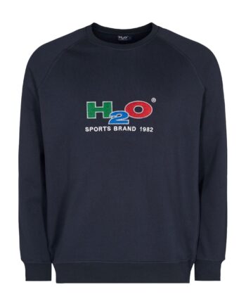 H o   Sweat   Alban Sweat O neck   Navy