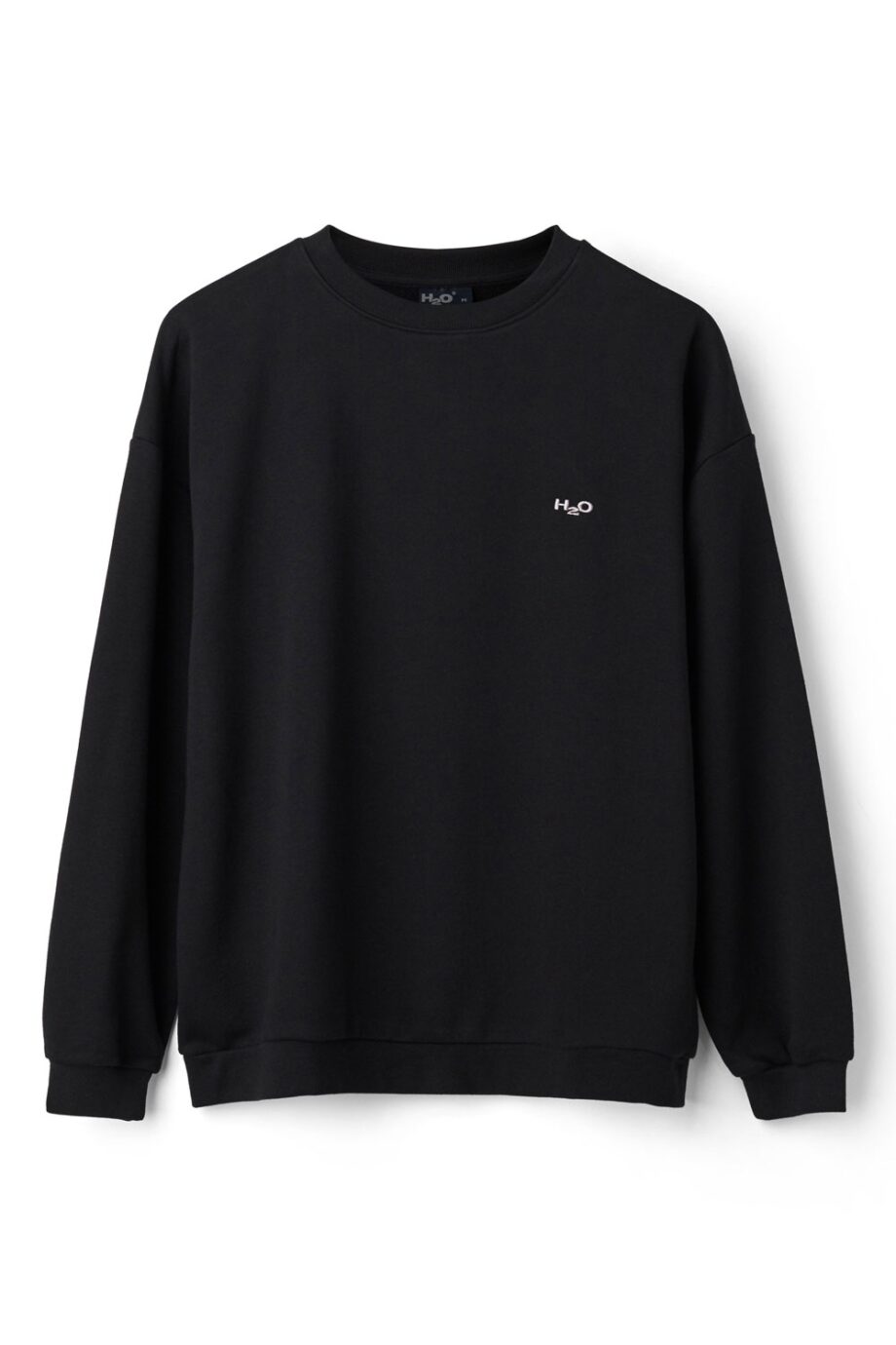 H o   Sweatshirt   Base Woman Sweat O neck   Black