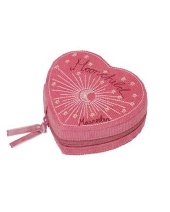 Maanesten   Smykkeskrin   Heart Jewelry Box   Pink