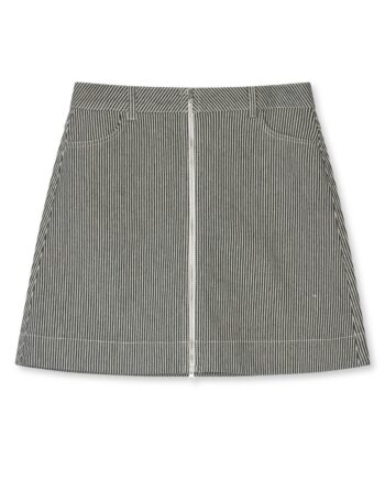 Mads Nørgaard   Nederdel   Hickory Punk Riva Skirt   Black white
