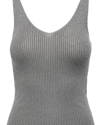 Jdy   Top   Jdy Bodilla Lurex S l Top Knt   Gunmetal