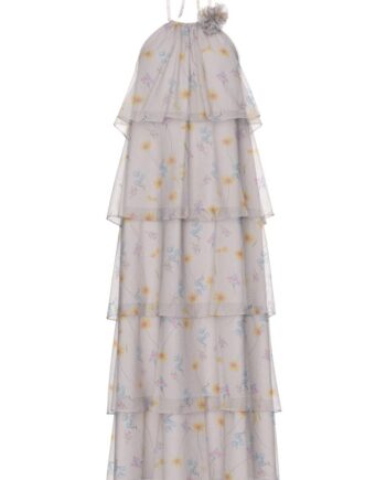 Pieces   Kjole   Clara Sl Long Layred Dress   Barely Pink  levering Midt Marts