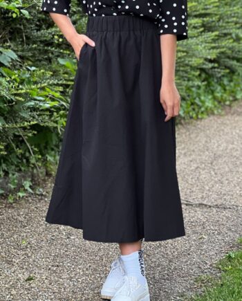 Loved By Lykke   Nederdel   Ly Sally Skirt   Bubble Black