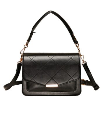 Noella   Taske   Blanca Multi Compartment Bag   Black Leather Look
