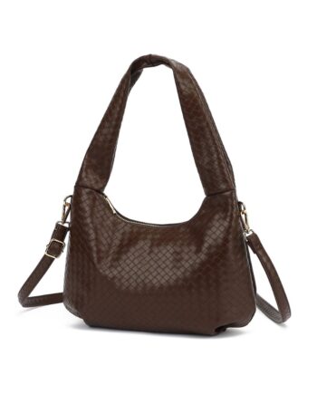 Noella   Taske   Peony Bag   Dark Brown