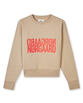 Mads Nørgaard   Sweat   Organic Sweat Tilvina Sweatshirt   Trench Coat Melange