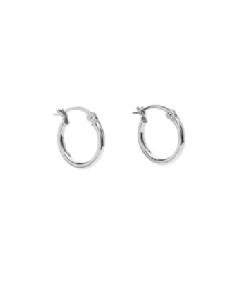 Pico   øreringe   Basic Small Hoop   S silver