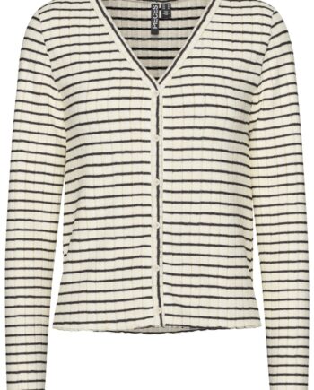 Pieces   Cardigan   Pc Iris Cardigan   Birch Black