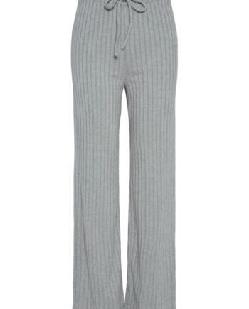 Pieces   Bukser   Pciris Hw Wide Pant   Ultimate Grey