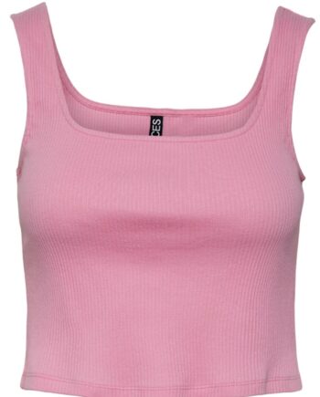 Pieces   Top   Pc Nukisa Cropped Tank Top   Begonia Pink