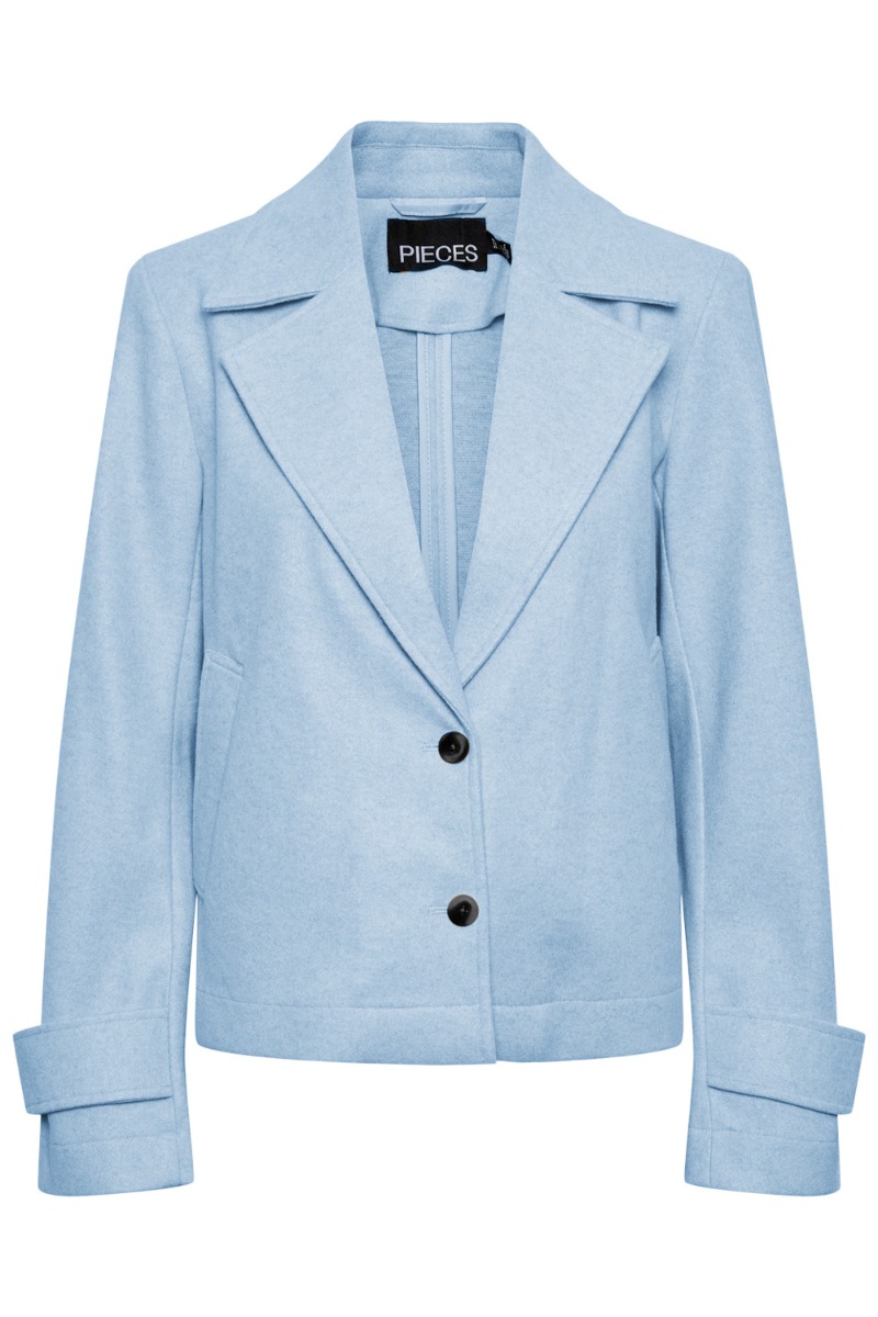 Pieces   Jakke   Pc Beatrice Short Jacket   Angel Falls