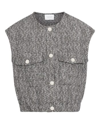 Sisters Point   Vest   Geri ve   Black cream